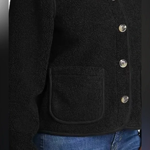 Briggs New York Women's Reversible Sherpa and Suede Jacket NWT - Picture 8 of 11